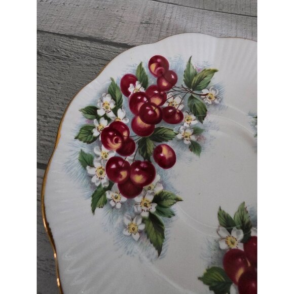 Royal Albert Orchard Series Cherry Blossom Teacup & Saucer Set - Fine Bone China - Picture 3 of 10